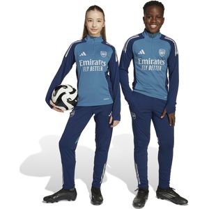 adidas Arsenal Trainingspak 1/4-Zip 2025-2026 Kids Blauw Donkerblauw Wit