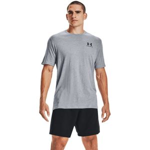 Under Armour Sportstyle Graphic Woven Trainingsset Lichtgrijs Zwart