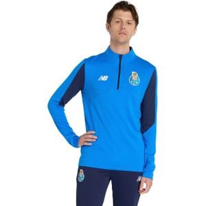 New Balance FC Porto Trainingstrui 1/4-Zip 2024-2025 Blauw Donkerblauw Wit