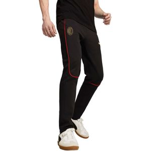 PUMA AC Milan Casuals Trainingsbroek 2024-2025 Zwart Rood