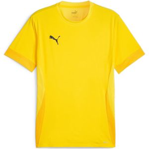 PUMA teamGOAL Matchday Voetbalshirt Geel Zwart