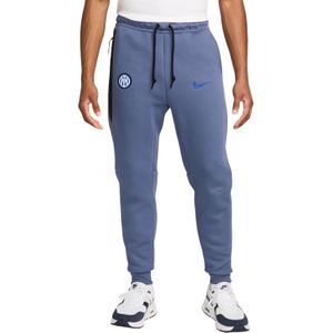 Nike Inter Milan Tech Fleece Joggingbroek 2024-2025 Grijsblauw Zwart