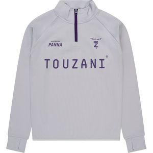 Touzani Platinum Trainingstrui 1/4-Zip Kids Grijs Paars