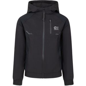 Cruyff Elite Jackets Kids Zwart Zilver