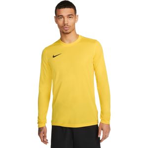 Nike DRY PARK VII Voetbalshirt Lange Mouwen Geel Zwart