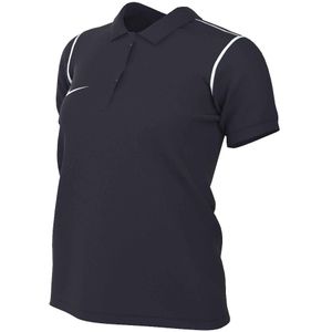 Nike Park 20 Polo Dames Donkerblauw Wit