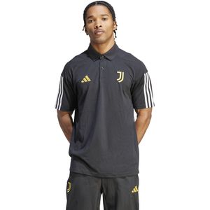 adidas Juventus Polo 2023-2024 Zwart Geel Wit