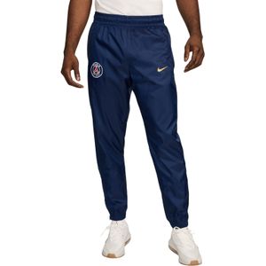 Nike Paris Saint-Germain Trainingsbroek Woven 2024-2025 Donkerblauw Goud