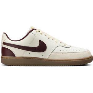 Nike Court Vision Low Sneakers Beige Bordeauxrood Bruin