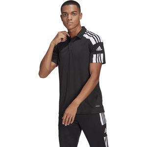 adidas Squadra 21 Polo Zwart Wit