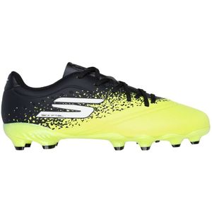 Skechers Razor 1.5 Academy Gras Voetbalschoenen (FG) Geel Zwart