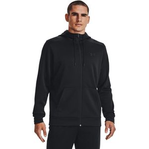 Under Armour Fleece Full-Zip Vest Zwart