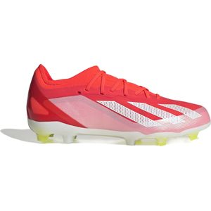 adidas X Crazyfast Elite Gras Voetbalschoenen (FG) Kids Felrood Wit Geel