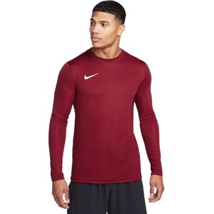 Nike DRY PARK VII Voetbalshirt Lange Mouwen Bordeauxrood