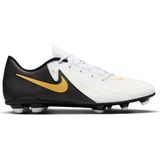 Nike Phantom GX II Club Gras / Kunstgras Voetbalschoenen (MG) Zwart Gebroken Wit Goud