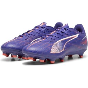 PUMA Ultra 5 Play Gras / Kunstgras Voetbalschoenen (MG) Dames Paars Lichtroze Wit