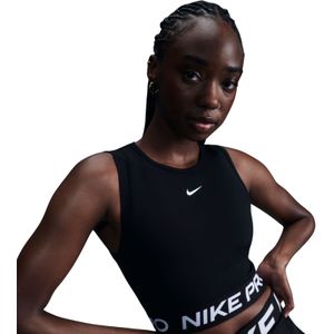 Nike Pro Tanktop Dames Zwart Wit