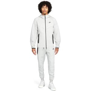 Nike Tech Fleece Sportswear Trainingspak Lichtgrijs Zwart