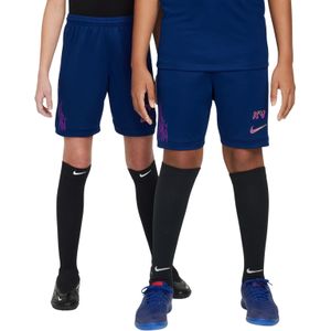 Nike Kylian Mbappé Academy 25 Trainingsbroekje 2025-2026 Kids Donkerblauw Goud