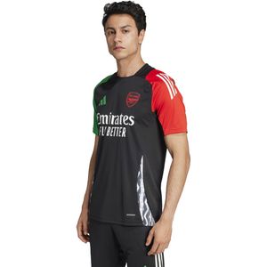 adidas Arsenal Trainingsshirt Europees 2024-2025 Zwart Rood Groen Wit