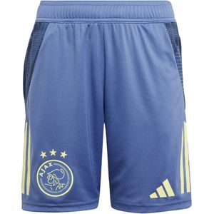 adidas Ajax Trainingsbroekje 2024-2025 Kids Blauw Geel