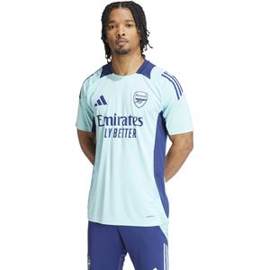 adidas Arsenal Trainingsshirt 2024-2025 Lichtblauw Donkerblauw