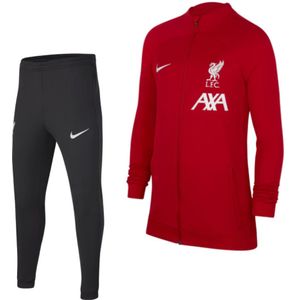 Nike Liverpool Academy Pro Trainingspak 2022-2023 Kids Rood Zwart