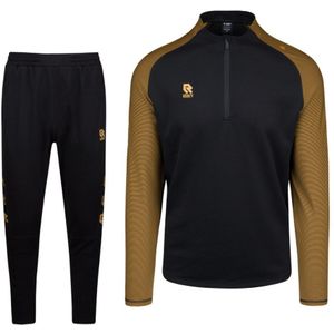 Robey Performance Half-Zip Trainingspak Zwart Goud