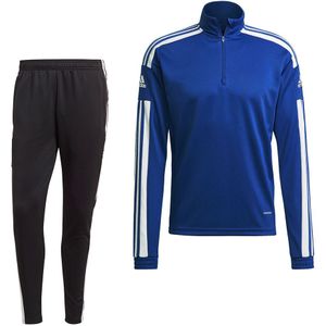 adidas Squadra 21 Trainingspak Blauw Zwart