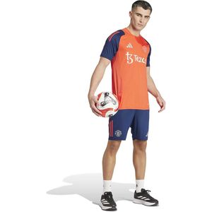 adidas Manchester United Trainingsset 2024-2025 Rood Donkerblauw Zilver