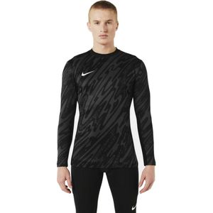 Nike Gardien V Keepersshirt Lange Mouwen Zwart Donkergrijs Wit