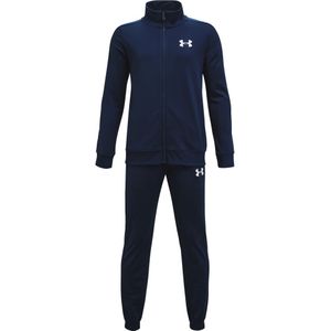 Under Armour Knit Trainingspak Kids Donkerblauw