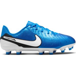 Nike Tiempo Legend 10 Academy Gras / Kunstgras Voetbalschoenen (MG) Kids Blauw Wit Zwart