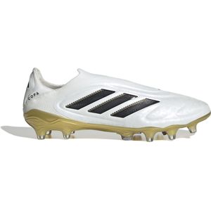 adidas Copa Pure III Elite Veterloze Gras Voetbalschoenen (FG) Wit Zwart Goud
