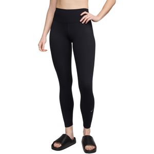 Nike One Sportlegging Dames Zwart Wit