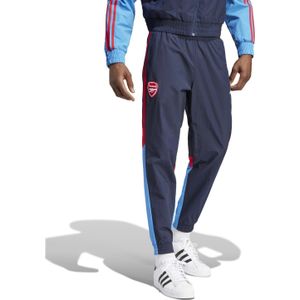 adidas Arsenal Woven Trainingsbroek 2023-2024 Donkerblauw Blauw Rood