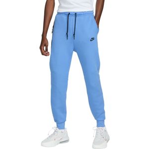 Nike Tech Fleece Sportswear Joggingbroek Blauw Zwart