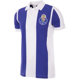 COPA FC Porto 1951-52 Retro Voetbalshirt Blauw Wit