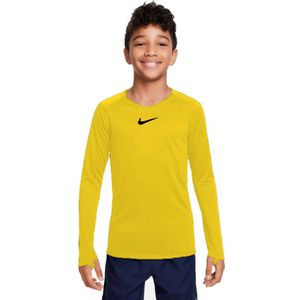 Nike Park Ondershirt Dri-FIT Lange Mouwen Kids Geel Zwart