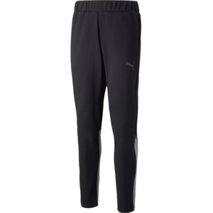 PUMA TeamCup Casual Trainingsbroek Zwart Grijs Donkergrijs