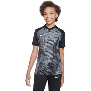 Nike Dri-Fit Precision VI Trainingsshirt Kids Zwart Grijs Wit