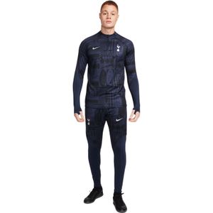 Nike Tottenham Hotspur Strike Trainingspak 1/4-Zip 2023-2024 Donkerblauw Zwart Wit