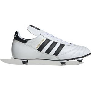 adidas Mundial World Cup - Voetbalschoenen - Wit Zwart Goud - K-leer