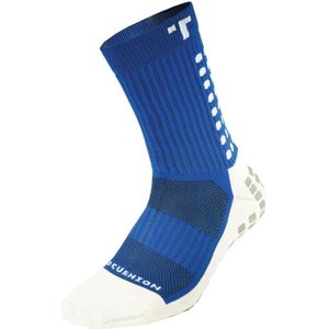 Trusox Gripsokken Mid Calf Cushion Blauw