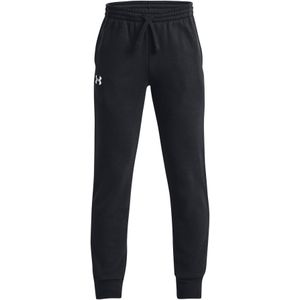 Under Armour Rival Fleece Joggingbroek Kids Zwart Wit