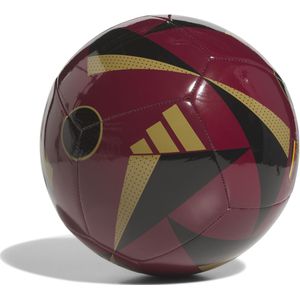 adidas EK 2024 Fussballliebe België Voetbal Maat 5 Bordeauxrood Zwart Goud