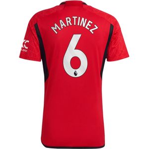 adidas Manchester United Martinez 6 Thuisshirt 2023-2024