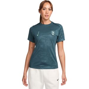 Nike Tottenham Hotspur Pre-Match Trainingsshirt 2024-2025 Dames Groen Lichtgroen