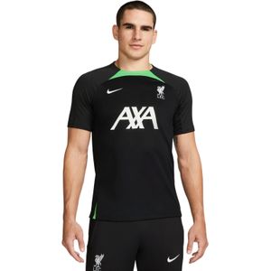 Nike Liverpool Strike Trainingsshirt 2023-2024 Zwart Wit Groen