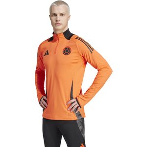 adidas Colombia Trainingstrui 1/4-Zip 2024-2026 Oranje Zwart